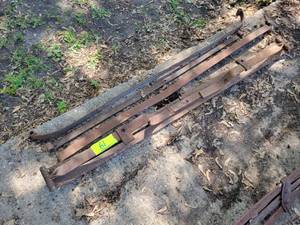 lot 61 image: Antique Car Bumpers - Unknown Make