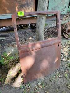 lot 71 image: Antique Car Door - Unknown Make