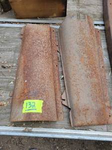 lot 132 image: (2) FORD Model A Tunnel Covers