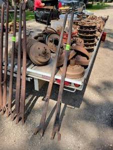 lot 146 image: Pair of FORD Model A Rear Radius Rods