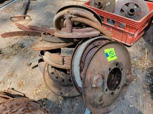 lot 151 image: Lot of FORD Model A Brake Back Plates
