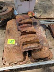 lot 157 image: (2) FORD Model A Oil Pans