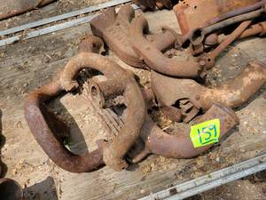 lot 159 image: FORD Model A Exhaust and Intake Manifolds