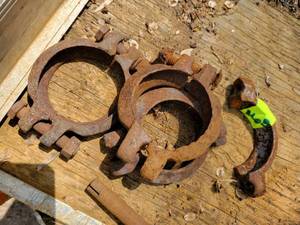 lot 165 image: FORD Model A Exhaust Clamps