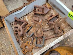 lot 175 image: Lot of Misc. FORD Model T Motor Mount Parts and More