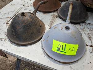 lot 211 image: (2) FORD Model T Headlights