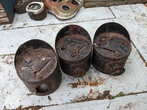 lot 224 image: (2) Antique Truck Directional Signals