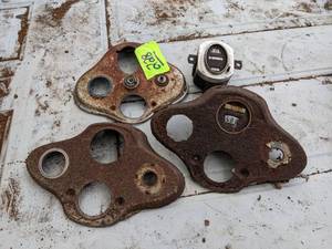 lot 228 image: FORD Model A Gauge Bezels and More