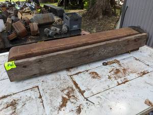 lot 241 image: Antique Running Board Tool Box