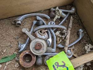 lot 270 image: Lot of Antique Door Handles