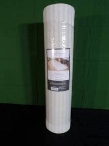 lot 31 image: Brand New 60 x 20 Ribbed Stripe Comfort Mat Beige - Threshold