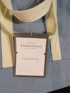 lot 36 image: Brand New with Tags Threshold Lunch Tote - Gray