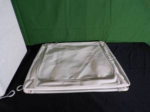 lot 87 image: Lot of 2 Foldable Storage Bins with Lids