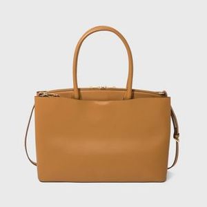 lot 104 image: Like New  Work Tote Handbag - A New Day (CAMEL)