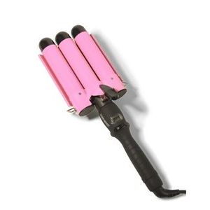 lot 6 image: Open BoxLooks New  Trademark Beauty Babe Waves Jumbo Hair Waver - 1.25 Barrels