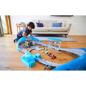 lot 40 image: Brand New Disney Pixar Cars Ultimate Florida Speedway Trackset ((MSRP $123.99))