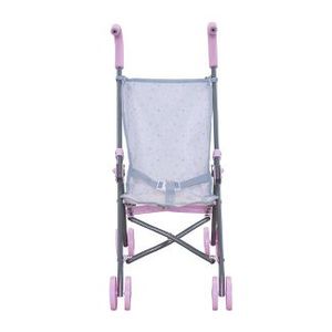 lot 43 image: Brand New Perfectly Cute Star Print Fold Up Stroller for Baby Doll