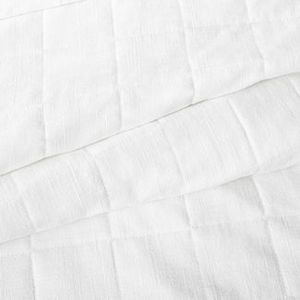 lot 77 image: Brand New Heavyweight Linen Blend Quilt - Casaluna FullQueen ((MSRP $99))