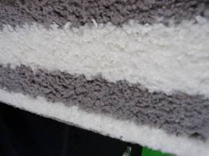 lot 209 image: Brand New 5x7 Tetra Border Rug Gray - Threshold