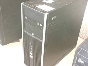 lot 134 image: HP Compaq Elite 8300 Convertible Microtower Computer