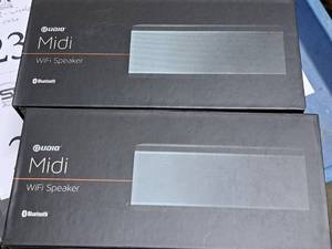 lot 239 image: Lot of (2) Audio Midi Bluetooth Wifi Speaker (New in Box)
