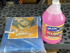 lot 9 image: 8x10 Tarp & RV Marine Antifreeze