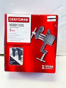 lot 20 image: Craftsman 3 Inch Hobby Vise