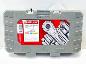 lot 44 image: New 22pc  & 38 dr Metric Wrench Set