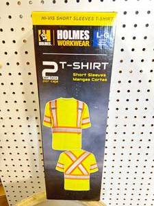 lot 54 image: New 2pk Hi-Vis T Shirt