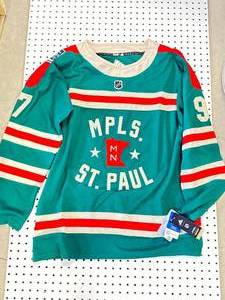 lot 62 image: New Minnesota Wild Kirill Kaprizov Winter Classic Jersey (relist from non paying bidder)