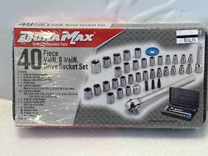 lot 73 image: Duramax 40pc  & 38 Socket Set