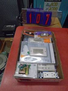 Flat of electronics. As shown.