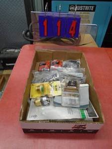 Flat of misc electronics. As shown.
