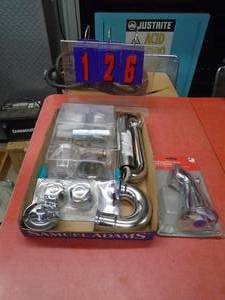 Flat of plumbing. As shown.