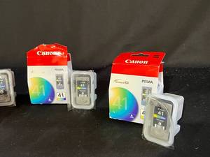 lot 55 image: Canon Pixma 40 & 41 Cartridges
