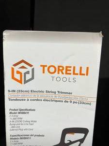 lot 79 image: Torelli Electric Weed Wacker - NEW