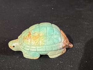 lot 144 image: 3 stone Carved Animals