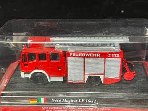 lot 167 image: Super Fighter, Hummer, Iveco & Ahrens Fire Truck Models