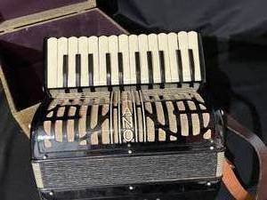 lot 63 image: Titano Vintage Accordion From Italy
