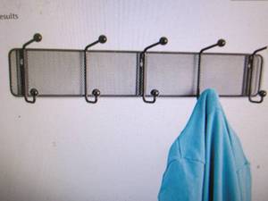 2 Safco 6403Bl Onyx Mesh Wall Racks...
