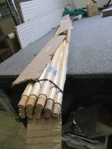 12 wooden mopbroom handles ...