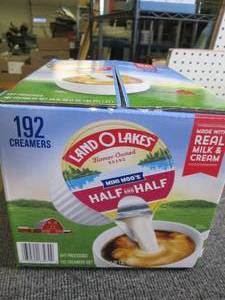 case of land o lakes 192 creamers b...