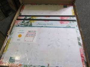 package of 6 desktop calendars 22x1...