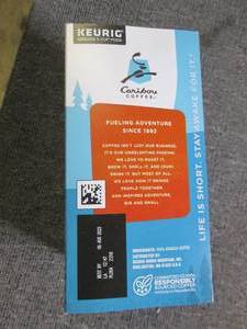 box of 24 caribou coffee medium roa...