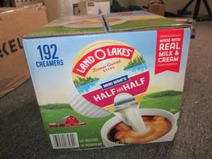case of land o lakes 192 creamers b...