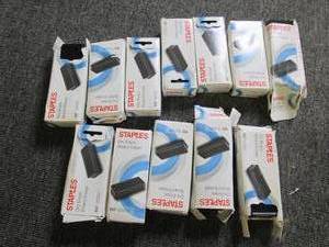 12 staples dry erase board erasers ...