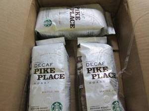 3 packages of decaf pike place star...