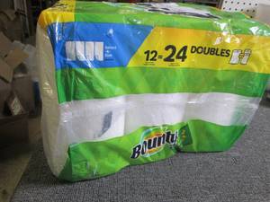 6 rolls of bounty paper towels ...