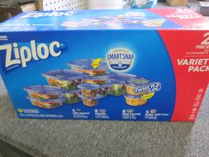package of ziploc 24 pc set of stor...