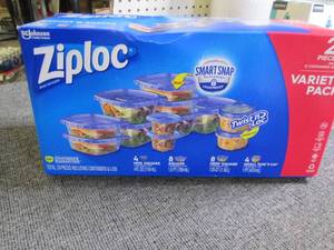 package of ziploc 24 pc set of stor...
